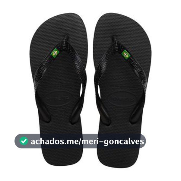 Chinelo Havaianas Brasil Unissex Adulto Original - Chinelo Feminino
