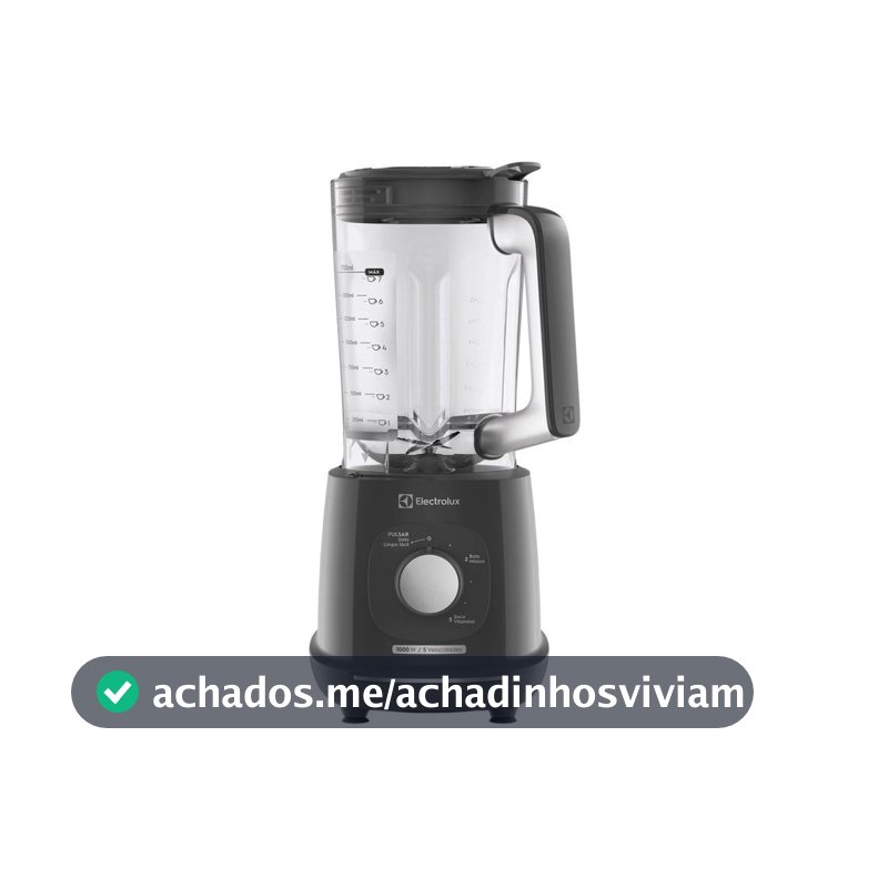 Liquidificador Electrolux EBL1000 5 Velocidades 1000W Cinza 4610AVBR402