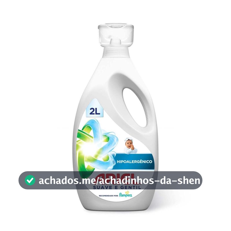 Sabão Líquido Ariel Suave e Gentil 2L