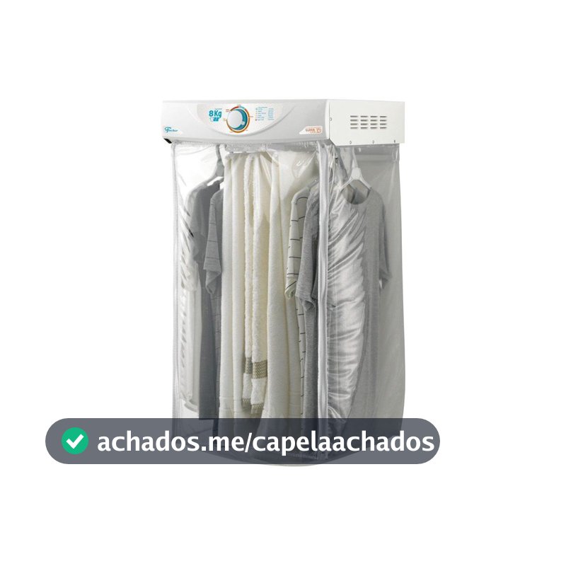 Secadora de Roupas de Parede Fischer Super Ciclo 8kg com Timer 1450W Branco 220V