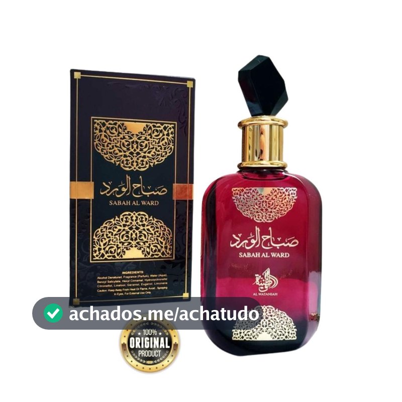 Perfume Arabe Sabah Al Ward Al Wataniah EDP 100ml