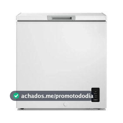 Freezer Horizontal Electrolux HB200 Inverter 1 Porta Branco 197L Bivolt