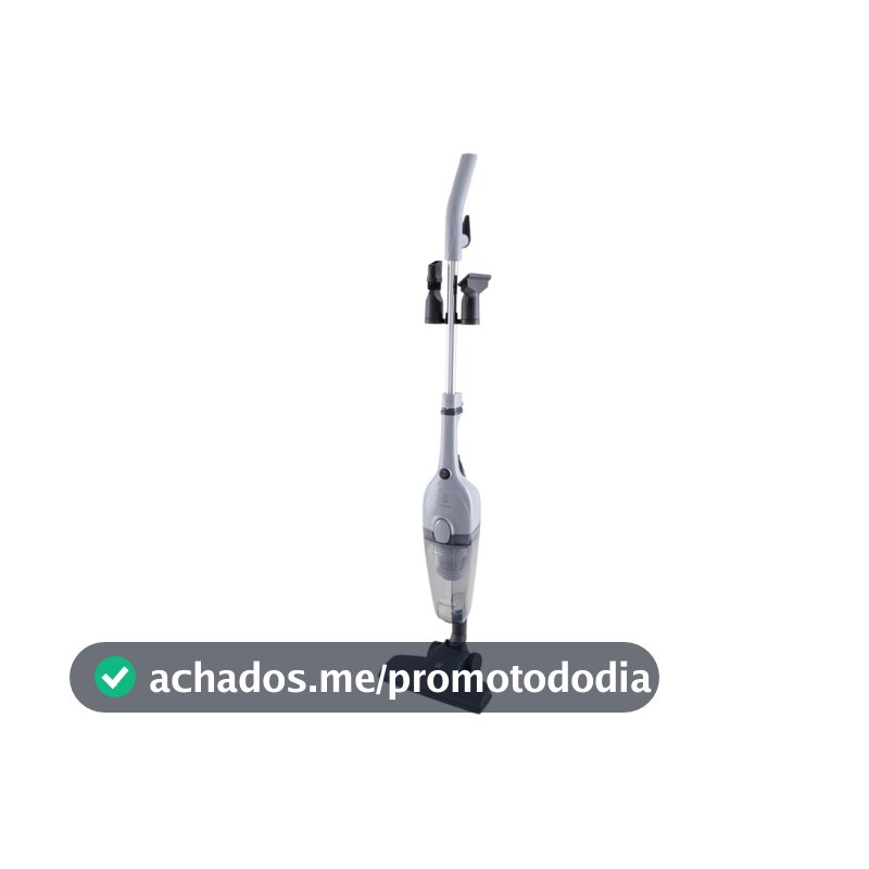 Aspirador de Pó 2 em 1 Electrolux com Filtro HEPA 1500W Cyclonic Power STK16 Cinza