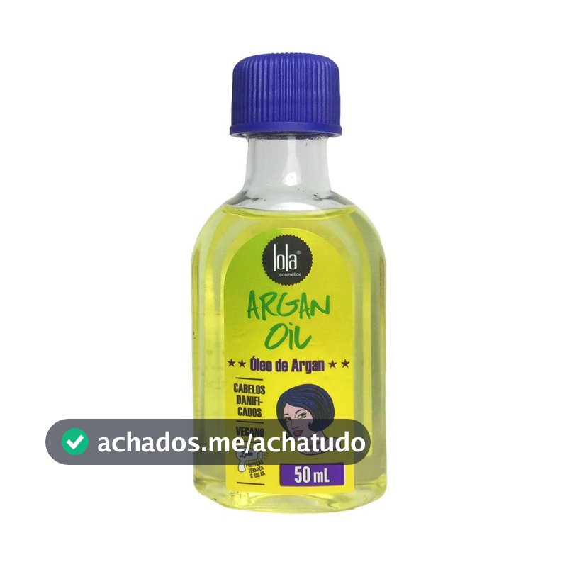 Lola Cosmetics Argan Oil - Óleo Capilar - Lola From Rio - Óleo Capilar - Magazine Dulcishop