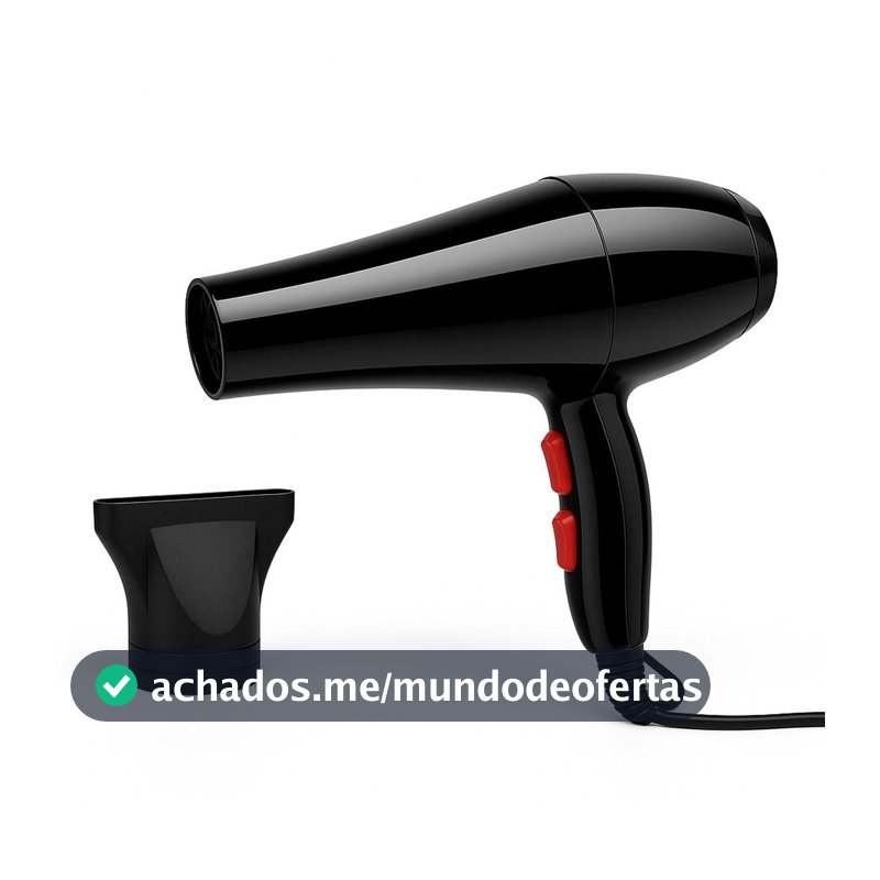 Secador de Cabelo Profissional 1600W 2200W Bocal Direcionador 127V - SEVEN - Secador de Cabelo - Magazine Queropromolulu