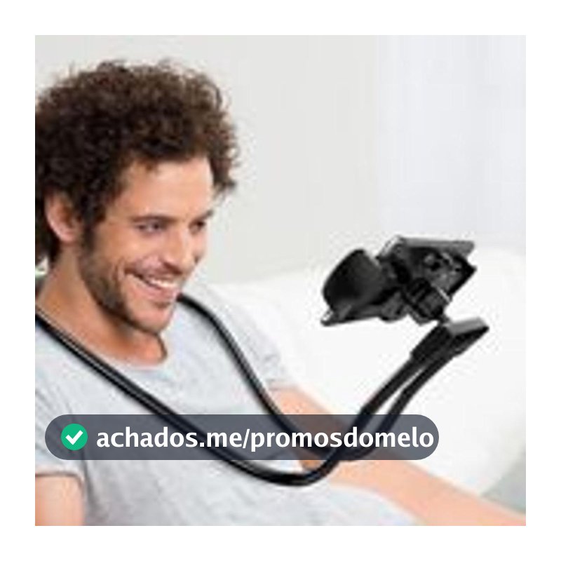 Kit 2 Suporte de Celular para Pescoço Mesa Flexível Articulado MS212 - Kingleen - Suporte para Celular - Magazine Sacafarelli