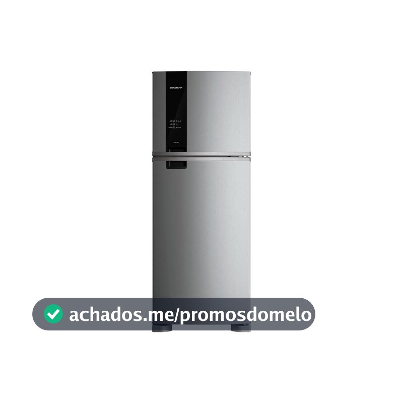 Geladeira/Refrigerador Brastemp Frost Free Duplex Prata 463L BRM55FK